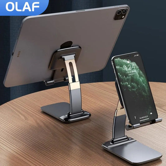 Foldable Metal Desktop Mobile Phone Stand
